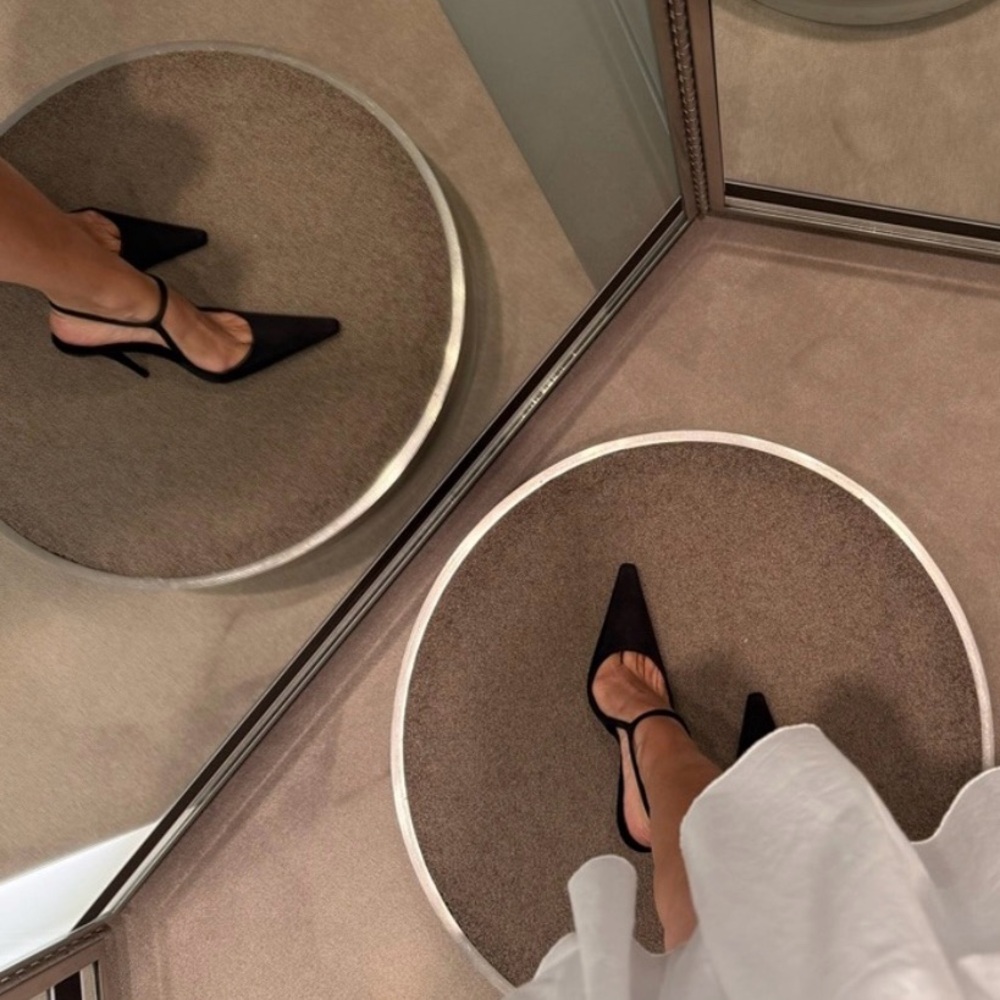 Black Stiletto Heels